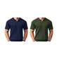 ✨ NUR FÜR BEGRENZTE ZEIT 50% RABATT! 🌬️Das atmungsaktive Strickoberteil – Herren Reißverschluss-Poloshirt mit Rippenstrick | Perfekt für Büro & Freizeit 🏢➡️🌿