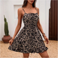 👗 50% RABATT! ✨ Kleid mit geschnürter Vorderseite & Spaghettiträgern – Verspielt & feminin – Perfekt für Sommer, Date oder Strand – luftiger Look mit romantischem Touch 🌸🌿