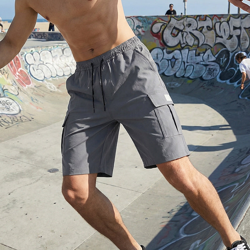 🩳 50% RABATT! ⏰ Atmungsaktive Cargo-Shorts – Sommer-Deal – Leicht, viele Taschen & perfekt für heiße Tage, Outdoor oder Freizeit 🌿