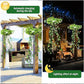 ☀️ 【Limitiertes Angebot – 50% Rabatt】 – Solar-Efeu-Lichterkette mit künstlichen Blättern – wasserdicht, 8 Beleuchtungsmodi & flexibel – perfekt für Garten, Balkon & Wanddekoration 🌿💡