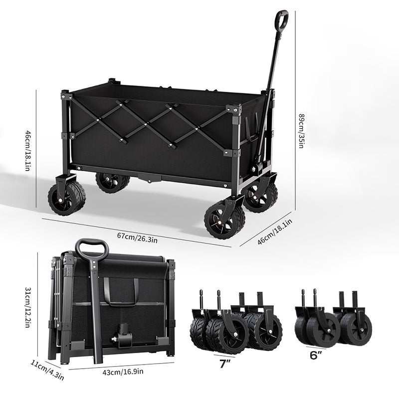 🛒 50% RABATT! 🌿 Faltbarer Transportwagen – Stabiler Stahlrahmen & 80 kg Traglast – Ideal für Garten, Camping oder Strand – leicht & zusammenklappbar – praktisch für Ausflüge und Einkäufe 🏖️🧳✨