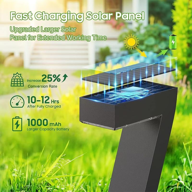 🔆Kreative, wasserdichte Solar-Wegeleuchten🏡💡Hocheffiziente Solarenergie, wetterfest, keine Stromkosten💰