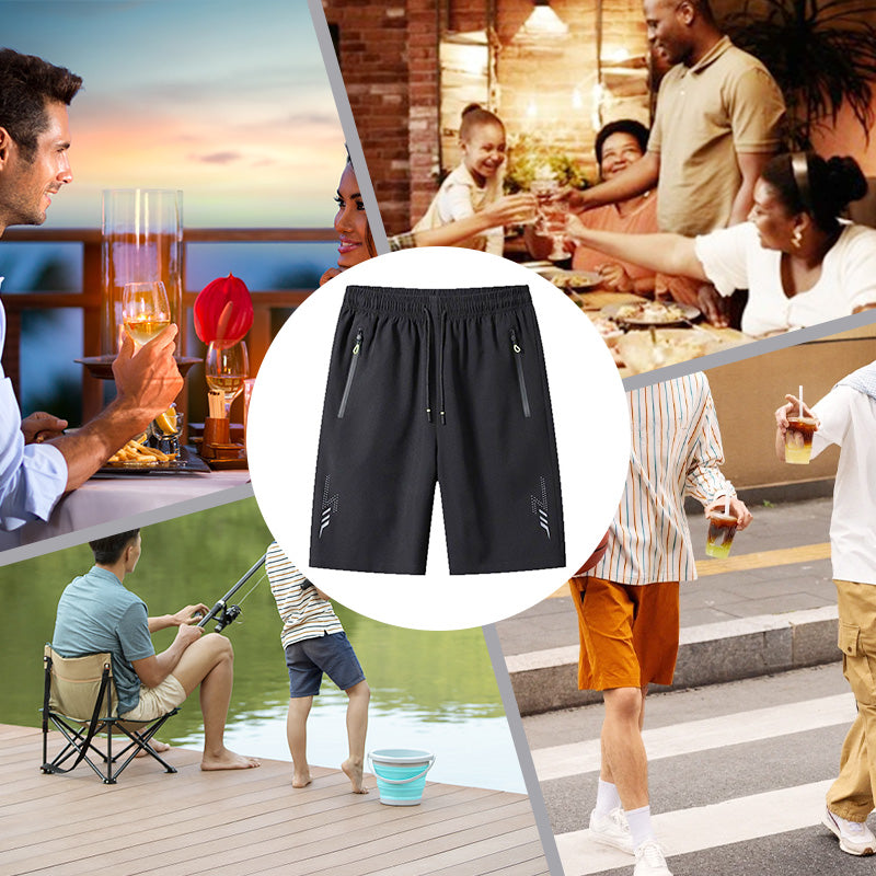 🩳 50% RABATT! 🔥 3er-Pack Kühlende, Luftige & Schnell Trocknende Sportshorts – Leicht, Bequem & Ideal Für Sommerliche Aktivitäten, Training & Entspannung ☀️