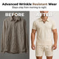 📢Neuheiten & Sonderangebote – Jacquard-Set aus T-Shirt und Shorts für Herren