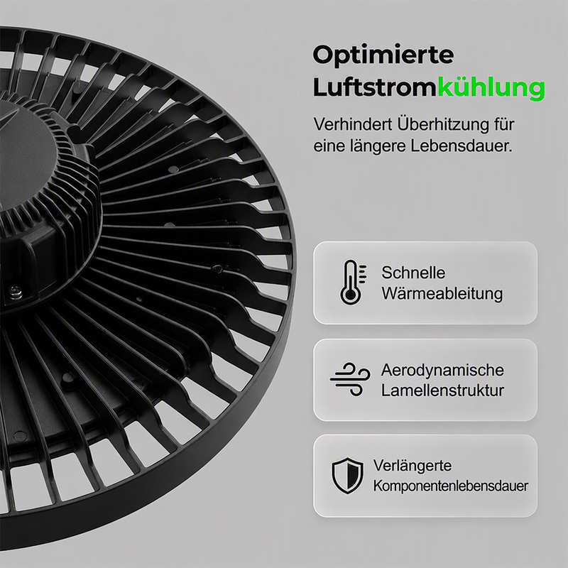 💡Letzter Tag: 50 % Rabatt!🏭16000 Lumen UFO LED Hallenleuchte – Hochleistungs‑Hallenstrahler für Lagerhallen, Werkstätten und Industriebeleuchtung