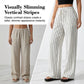 🌸 Bequeme Freizeithose im Lounge-Stil – gestreiftes Muster, elastischer Bund, perfekt für Zuhause, Strand oder Urlaub, kombinierbar mit vielen Oberteilen 👖