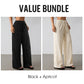 🌸 Bequeme Freizeithose im Lounge-Stil – gestreiftes Muster, elastischer Bund, perfekt für Zuhause, Strand oder Urlaub, kombinierbar mit vielen Oberteilen 👖