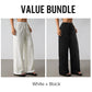 🌸 Bequeme Freizeithose im Lounge-Stil – gestreiftes Muster, elastischer Bund, perfekt für Zuhause, Strand oder Urlaub, kombinierbar mit vielen Oberteilen 👖