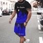👕 JETZT 50% RABATT! 🔥 Herren-Set aus grafisch bedrucktem T-Shirt und Shorts – Weicher Stoff, auffälliges Design & perfekt für Sommertage ☀️