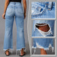 👖 LIMITIERT 50% RABATT! ✨ Rissige Schlagjeans für Damen – Hochbund, Retro-Stil & Stretch 💃