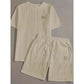 👕 LIMITIERTES ANGEBOT: 50% RABATT! ☀️ Einfarbiges Zweiteiler-Set für Herren (T-Shirt & Shorts) – Weicher, Atmungsaktiver Stoff & Lässiger Schnitt 🩳
