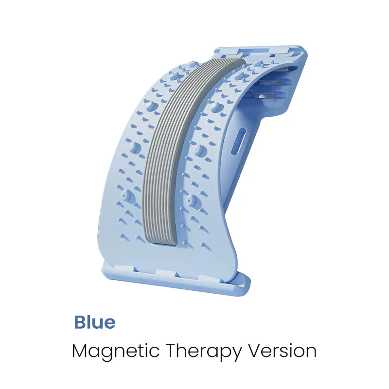🔥Lendenwirbel-Stretcher mit Magnetfeldtherapie & Akupunkturmassage – 3-in-1 Rückenstütze gegen Verspannungen