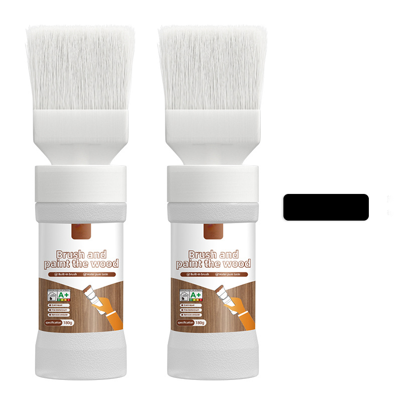 🖌️ 50% RABATT! 🔧 2-in-1 Holzrenovierungs-Pinsel – Repariert Kratzer, Deckt Abnutzung Ab & Ideal Für Möbel, Fußböden & Holzarbeiten 🪑