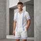 👕 50% RABATT! 🌸 2026 Herren-Set aus Kurzarmhemd & Shorts mit Blumenmuster – Leichter Stoff, Lässiger Schnitt & Perfekt Für Warme Sommertage ☀️