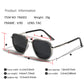 ☀️🕶️Geometric Frame Double Beam Polarized Sunglasses