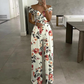 💐Eleganter Damen-Overall mit schulterfreiem Schnitt und weitem Bein