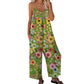 🌼50% RABATT !! ⏰Damen Jumpsuit mit Blumenmuster und weitem Bein