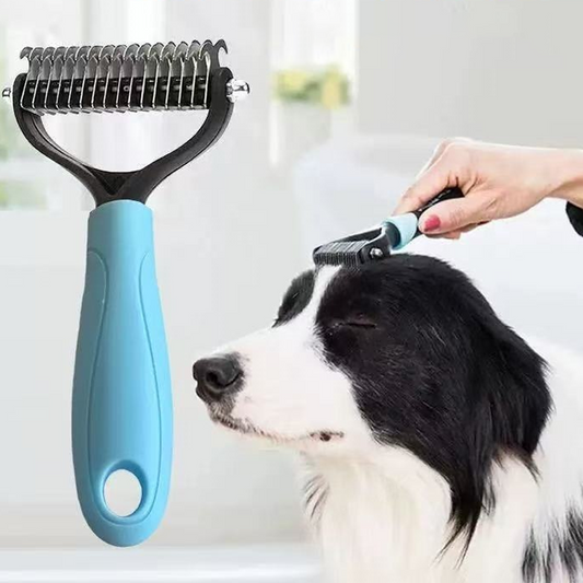 🎁1 + 1 GRATIS🐱🐶Entfilzungskamm für Haustiere – gegen Verfilzungen & loses Haar – für ein glattes Fell