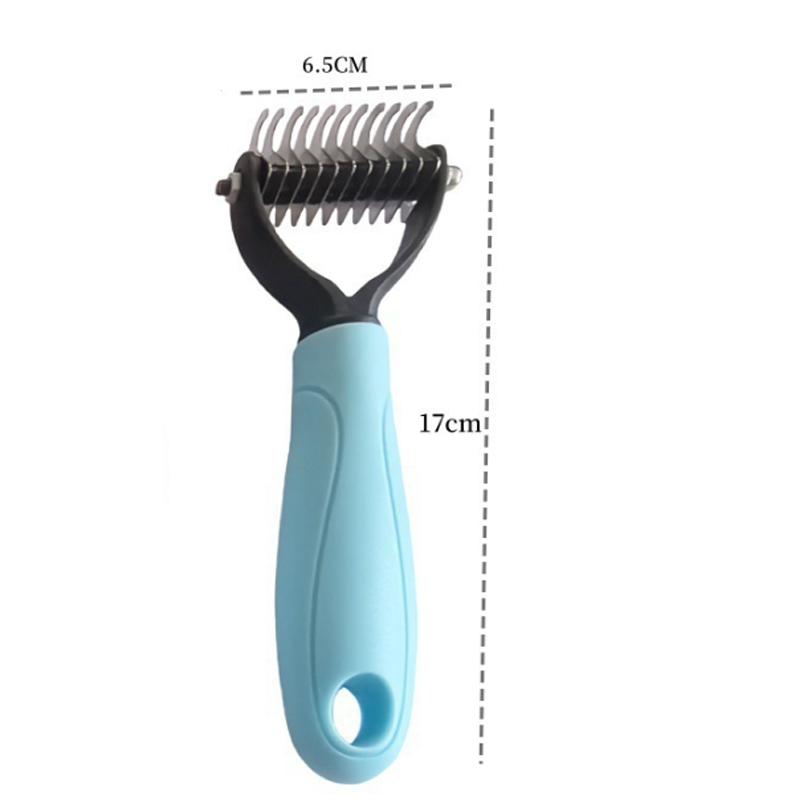 🎁1 + 1 GRATIS🐱🐶Entfilzungskamm für Haustiere – gegen Verfilzungen & loses Haar – für ein glattes Fell