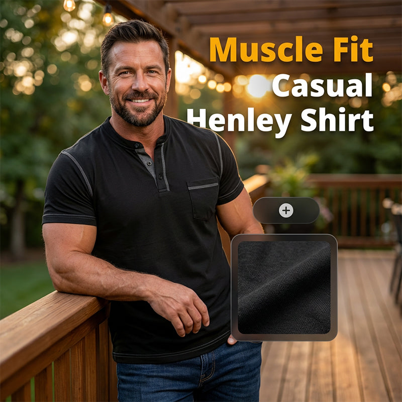 ✨Sommer-Sonderangebot 50% RABATT!🔥Lässiges Kurzarm-T-Shirt für Herren