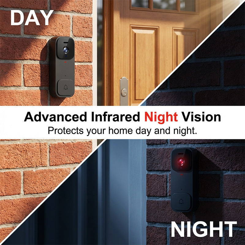 🚪📺50% RABATT! Intelligente Video-Türklingel mit 4,3-Zoll-Display – WLAN, Nachtsicht & Zwei-Wege-Audio für maximale Sicherheit ✨
