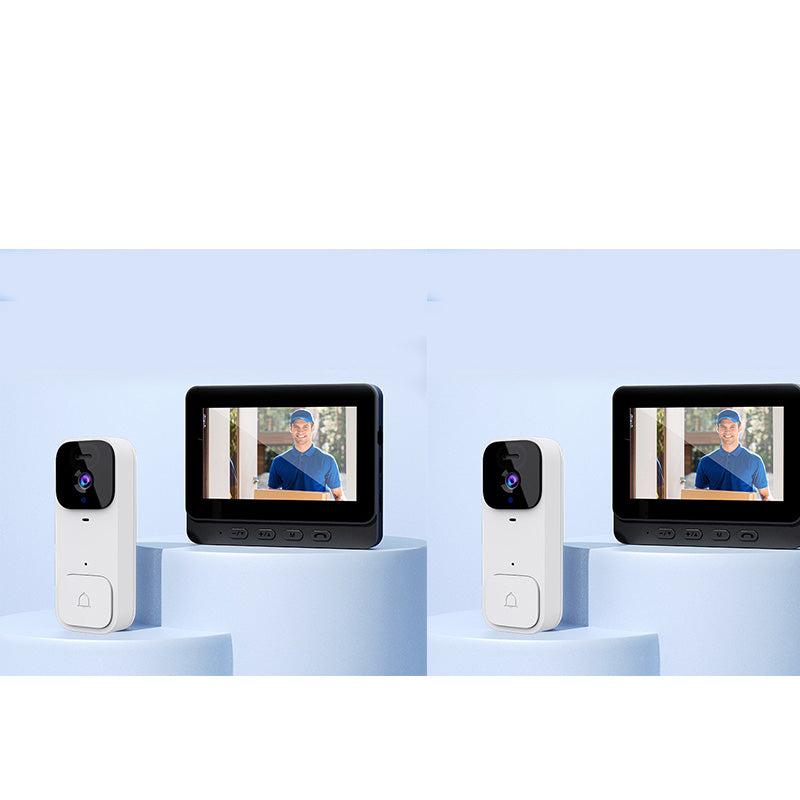 🚪📺50% RABATT! Intelligente Video-Türklingel mit 4,3-Zoll-Display – WLAN, Nachtsicht & Zwei-Wege-Audio für maximale Sicherheit ✨