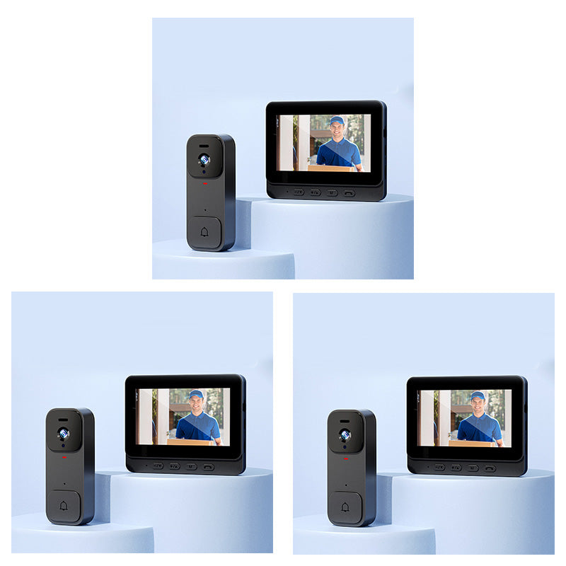 🚪📺50% RABATT! Intelligente Video-Türklingel mit 4,3-Zoll-Display – WLAN, Nachtsicht & Zwei-Wege-Audio für maximale Sicherheit ✨
