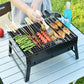 🍖 50%RABATT!! 🏕️ Faltbarer tragbarer Grill mit Schublade & Ständer – Kompakt, stabil & perfekt für Camping, Garten & Balkon ✨