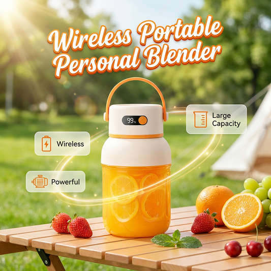 ✨ LIMITED-TIME 50% RABATT!|Elektrischer Früchtemixer Tragbar, USB Akku, BPA-frei, Mehrzweck Mixer für Shakes, Säfte & Cocktails