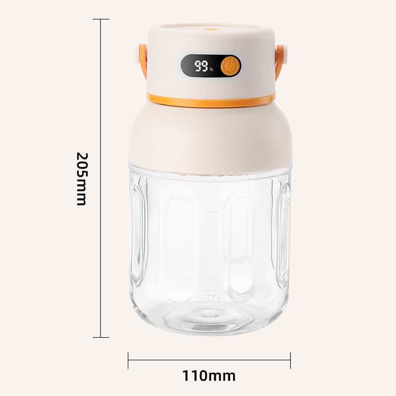 ✨ LIMITED-TIME 50% RABATT!|Elektrischer Früchtemixer Tragbar, USB Akku, BPA-frei, Mehrzweck Mixer für Shakes, Säfte & Cocktails