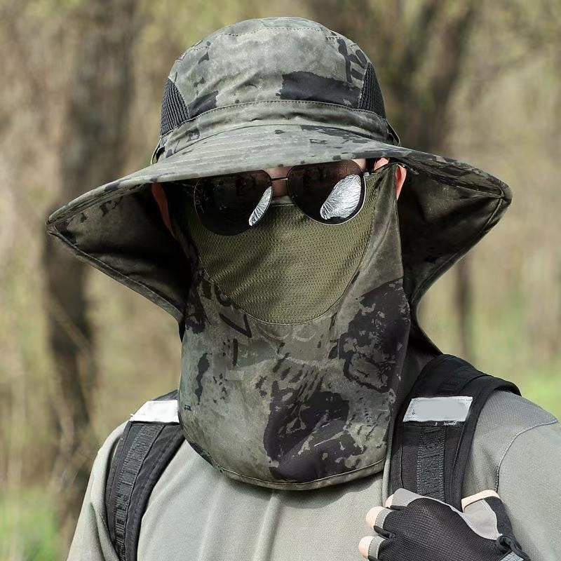 🧢 50% RABATT! ☀️ Unisex Faltbarer Sonnenschutz-Bucket-Hat – Breite Krempe, UV-Schutz, Leicht & Ideal Für Wandern, Angeln Oder Tage Am Strand 🏖️