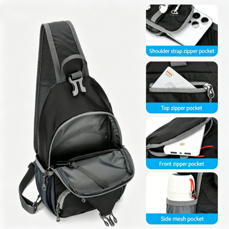 🎒✨ Sonderangebot  50% RABATT! ⚡ Herren Umhängetasche – Oxford-Stoff, Mehrere Fächer, Ergonomisch ✨