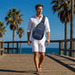 🎒✨ Sonderangebot  50% RABATT! ⚡ Herren Umhängetasche – Oxford-Stoff, Mehrere Fächer, Ergonomisch ✨