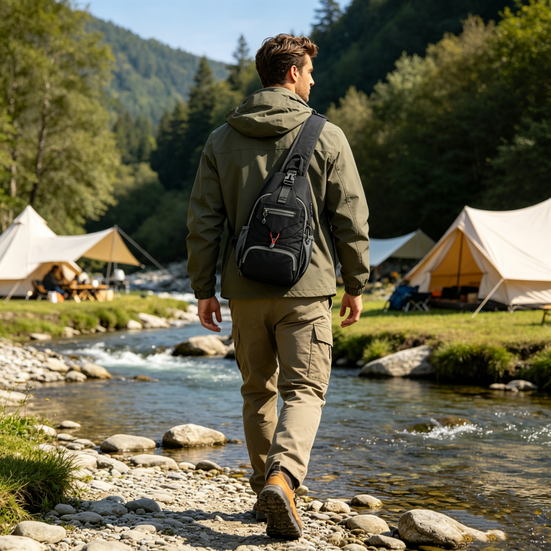 🎒✨ Sonderangebot  50% RABATT! ⚡ Herren Umhängetasche – Oxford-Stoff, Mehrere Fächer, Ergonomisch ✨