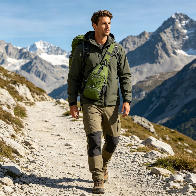 🎒✨ Sonderangebot  50% RABATT! ⚡ Herren Umhängetasche – Oxford-Stoff, Mehrere Fächer, Ergonomisch ✨
