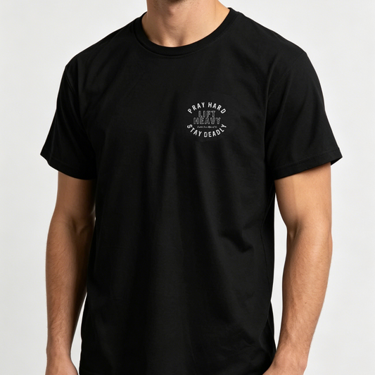 ⏰50 % Rabatt auf limitierte Stücke + Kette gratis dazu-✨Herren-T-Shirt mit athletischer Passform, Rundhalsausschnitt und grafischem Aufdruck