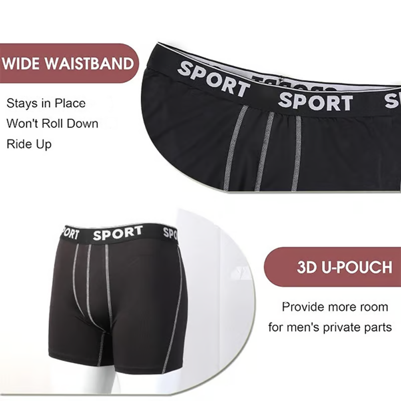 Sportliche Boxershorts für Herren