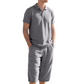 Herren-Leinenhemd-und-Freizeithose-Set