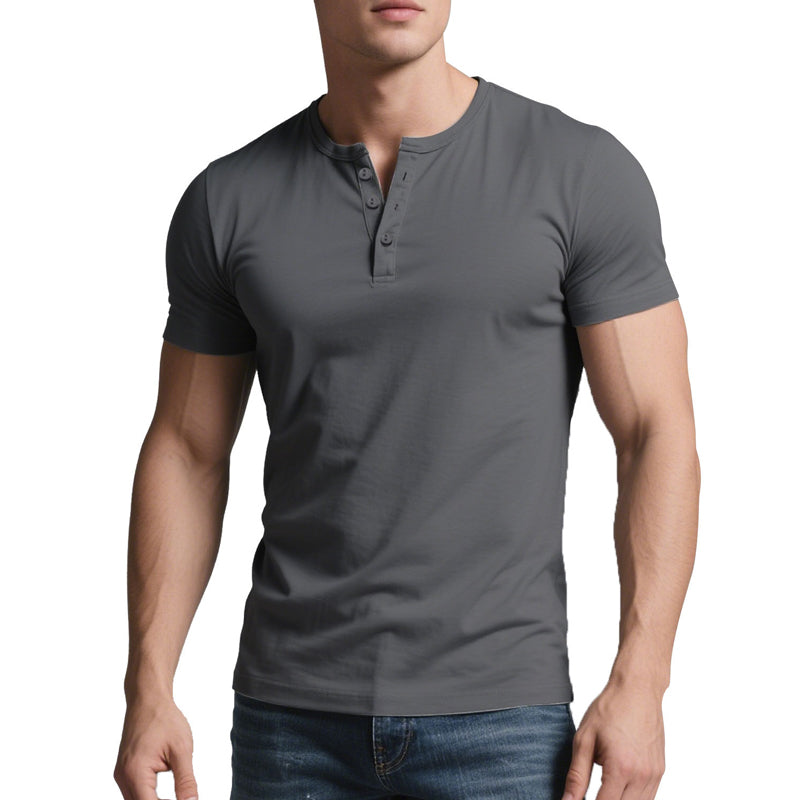 Leichtes Kurzarm-Henley: Maximale Frische & Moderner Look ✨☀️