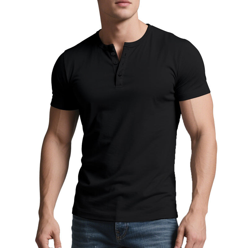 Leichtes Kurzarm-Henley: Maximale Frische & Moderner Look ✨☀️