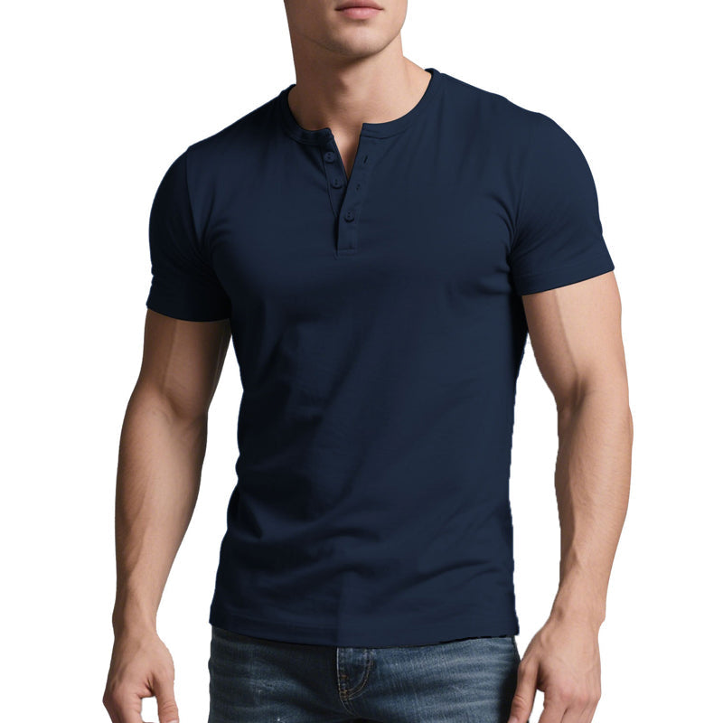 Leichtes Kurzarm-Henley: Maximale Frische & Moderner Look ✨☀️