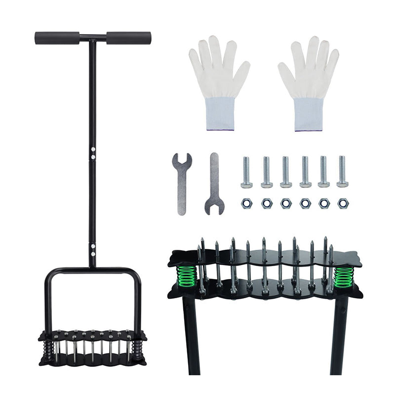🌱 50% RABATT! ✨ Manueller Rasenbelüfter‑Set, inklusive Montagewerkzeugen und Arbeitsschutzhandschuhen — Karbonstahl, verstellbar & effizient 🏡
