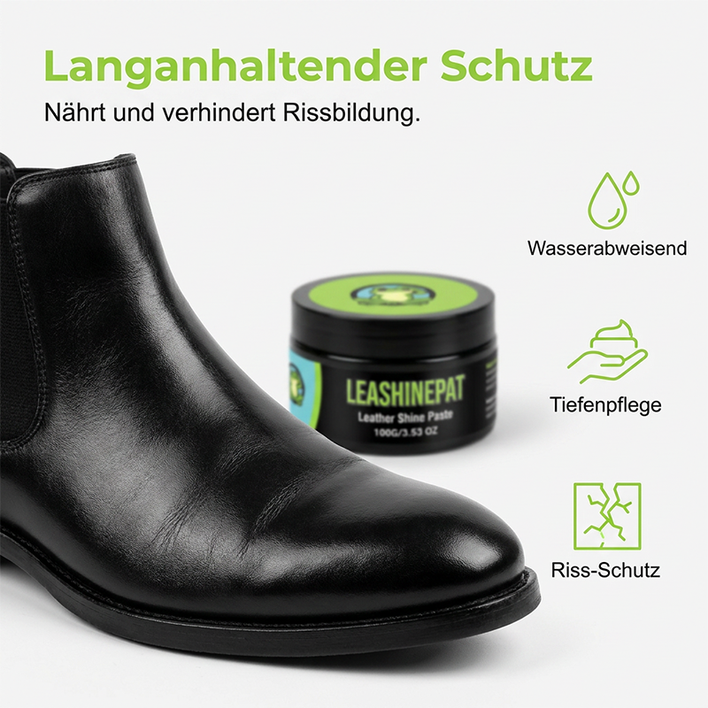 ⏳Begrenzte Zeit 50% 📢📢2 kaufen，1 gratis📍📍Mehrzweck-Pflegepaste für schwarzes Leder