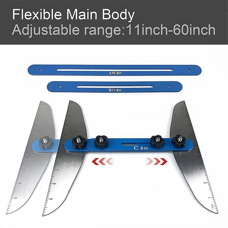 📏✨ NUR FÜR BEGRENZTE ZEIT 50% RABATT!🧰 Multifunktionales Treppenlineal – Klappbar, präzise & vielseitig – ideal für Heimwerker, Maßnehmen & Bastelprojekte