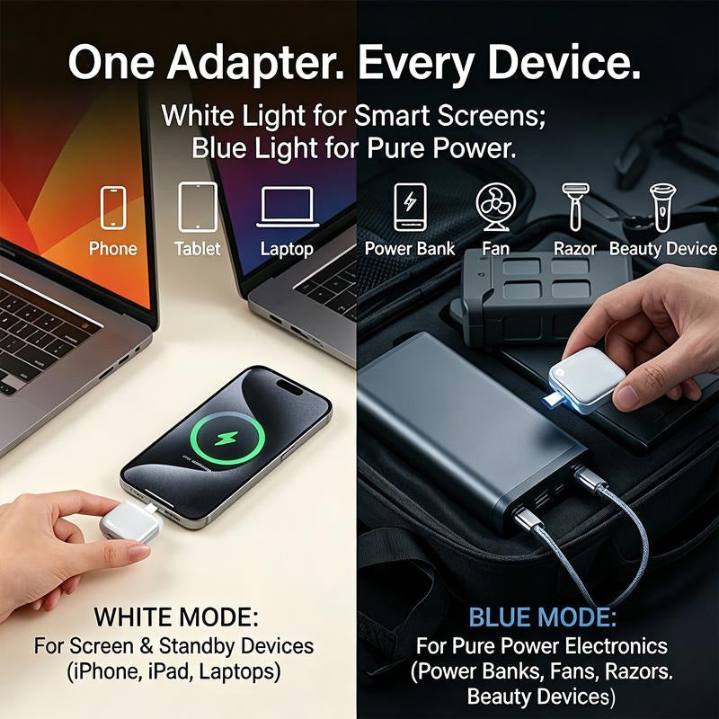 🔋⚡ 140W Schnelllade-Trenner mit KI-Erkennung – Trennt automatisch bei vollem Akku – kompatibel mit Apple & Android – schützt vor Überladung
