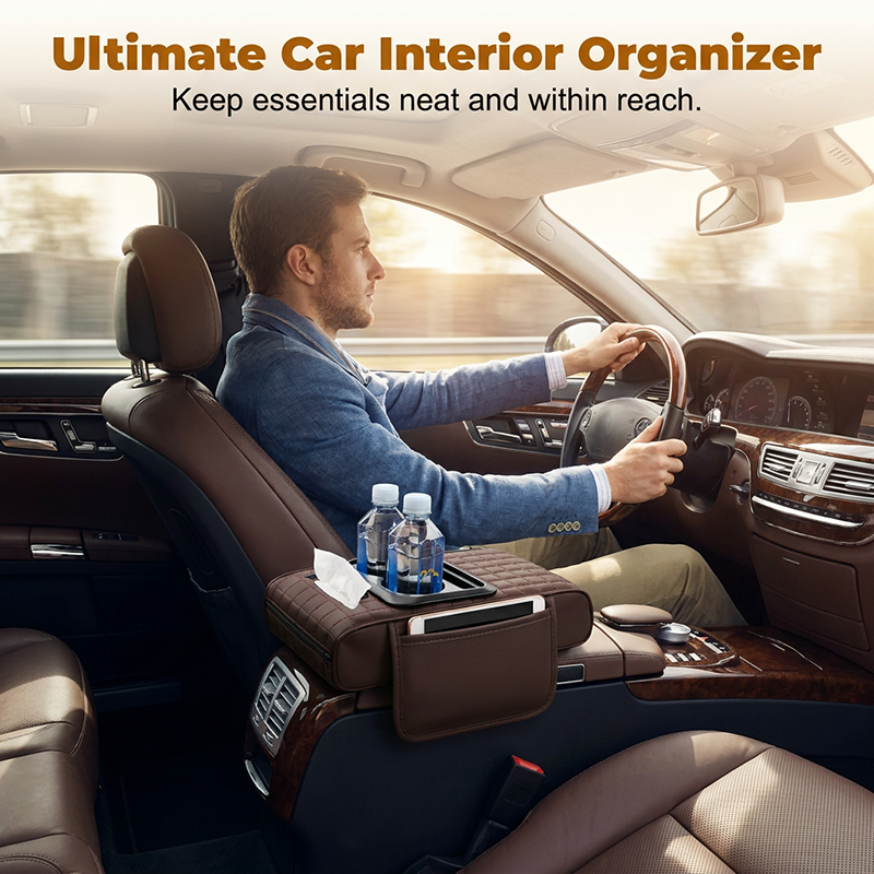 🚗💺 Multifunktionale Mittelkonsolen-Aufbewahrungsbox & Armlehne fürs Auto – 50% Rabatt! Organisiere deinen Innenraum mit Stauraum und Komfort 🎁
