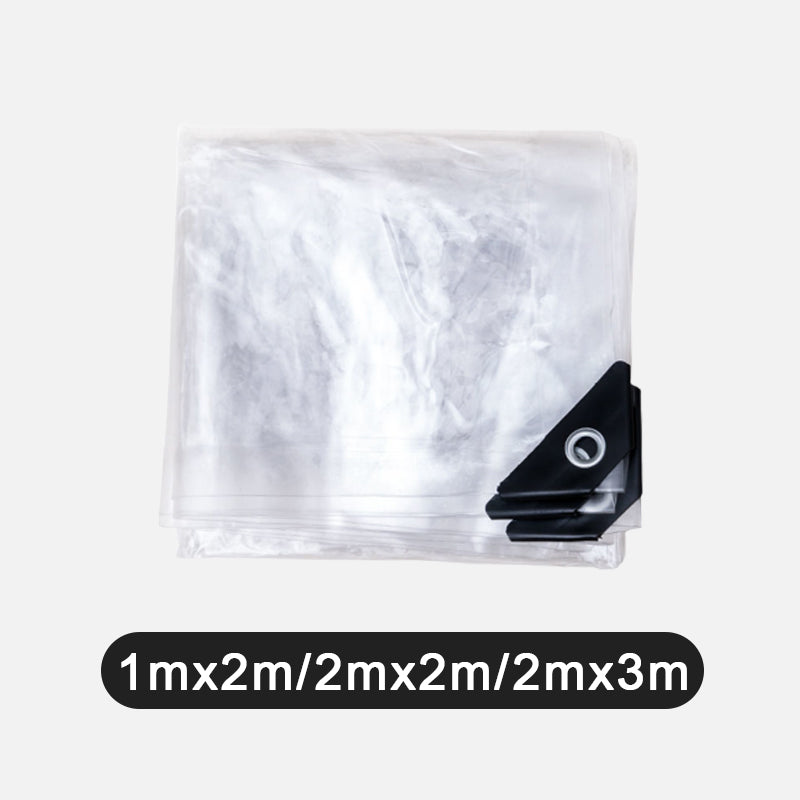 🛡️50% RABATT🌧️ Transparente Schwerlastplane | 0,35 mm wetterfestes PVC · reißfest und UV-beständig · transparent und lichtdurchlässig · verstärkte Ösen · vielseitig einsetzbar
