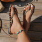 🐆 50% RABATT! 💕 Flip-Flops mit Leopardenmuster & Herzanhänger – Bequeme Sohle, rutschfest & stylisch – Perfekt für Strand, Sommer & Freizeit 🌊