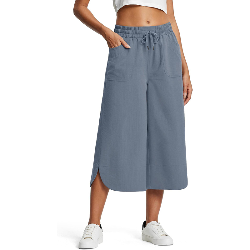 ✨ NUR FÜR BEGRENZTE ZEIT 50% RABATT! 🌸Schmeichelhafte Cropped-Hose mit hoher Taille