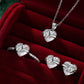 💍Funkelnder Silberring mit Herz-Schleife – feminin elegant als romantisches Geschenk🎀